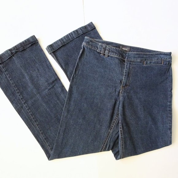 MEXX Flare Blue Denim Jeans - Picture 4 of 6